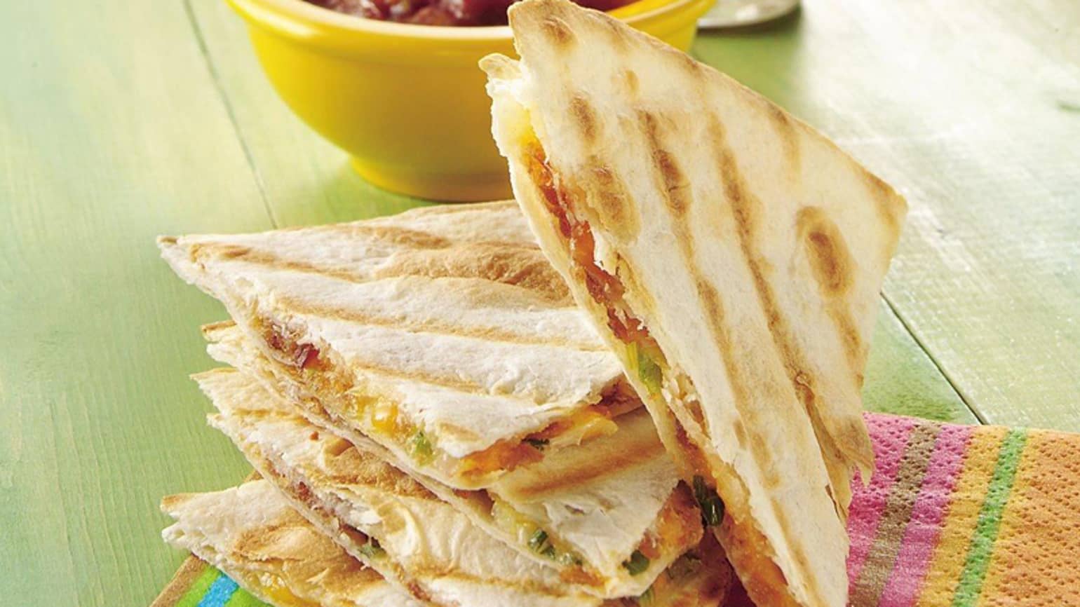 Quick Grilled Quesadilla